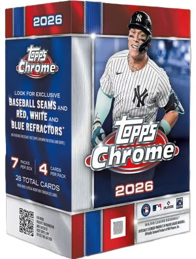 Full Case 2026 Topps Chrome Baseball Blasters