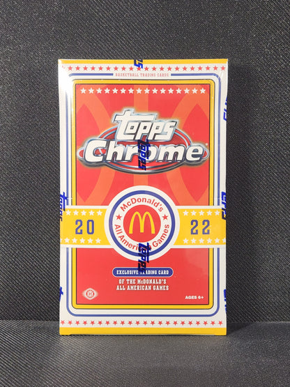 2022 Topps Chrome McDonalds All American Basketball Hobby Box