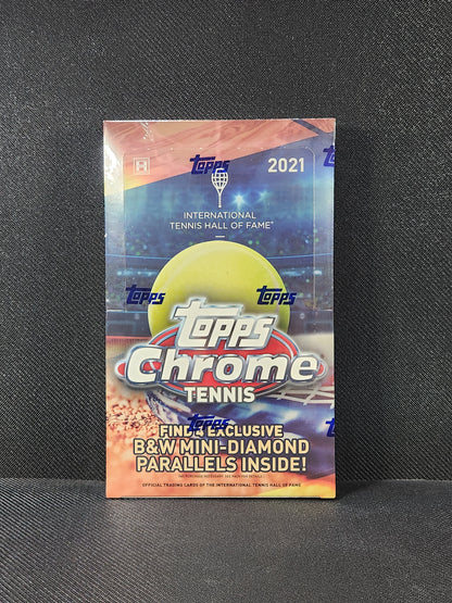 2021 Topps Chrome Tennis Hobby Box Lite