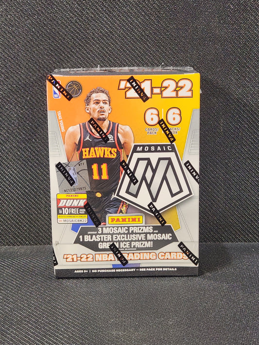 2020-21 Mosaic Basketball Cereal Box