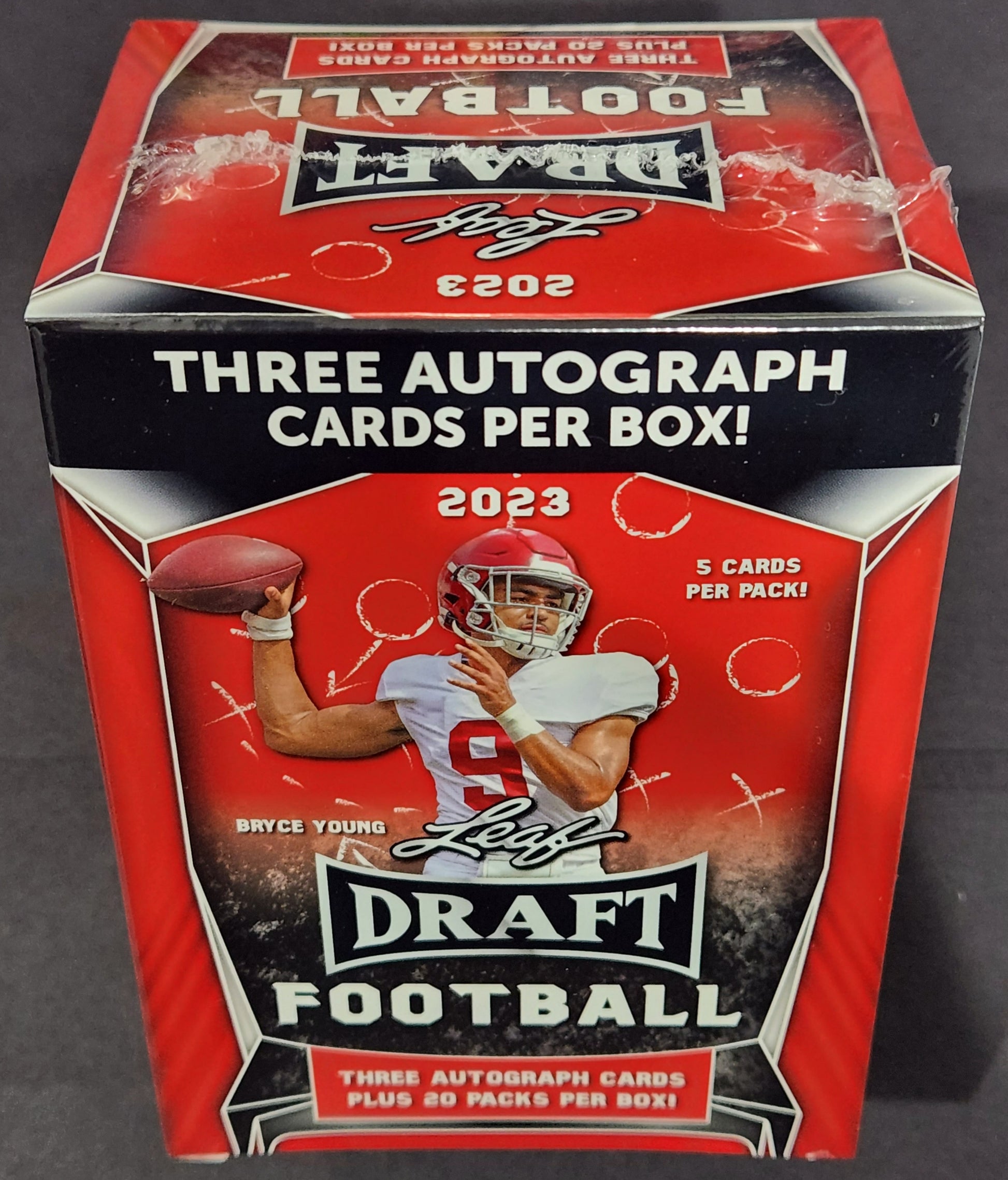 2023 Leaf Draft Football Trading Card Blaster Box