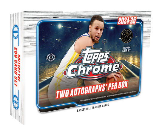 OCE Break 110- 2x 2024-25 Topps Chrome Basketball Breakers Delight, 1x 2024-25 Topps Chrome Basketball Hobby PYT Break