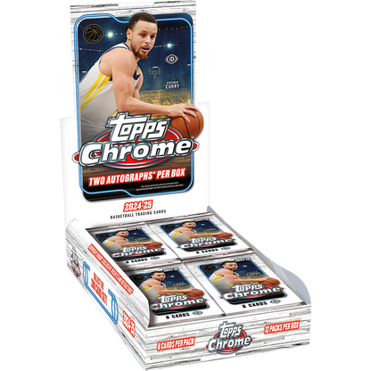 OCE Break 110- 2x 2024-25 Topps Chrome Basketball Breakers Delight, 1x 2024-25 Topps Chrome Basketball Hobby PYT Break