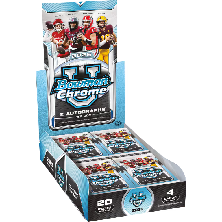 OCE Break 161 - Full Case 2025 Bowman U Chrome Football Hobby PYC