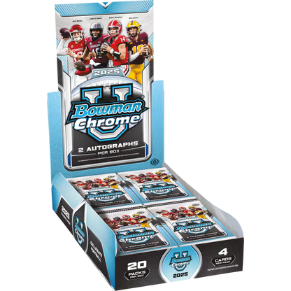 OCE Break 161 - Full Case 2025 Bowman U Chrome Football Hobby PYC