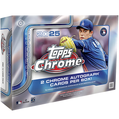 OCE Break 145- 1x 2025 Topps Chrome Baseball Hobby, 1x 2025 Topps Chrome Breakers Delight, 1x 2025 Topps Finest Baseball Hobby PYT