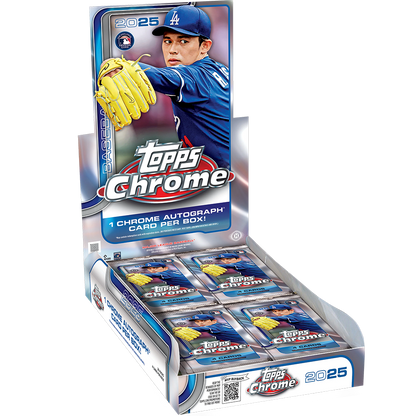 OCE Break 145- 1x 2025 Topps Chrome Baseball Hobby, 1x 2025 Topps Chrome Breakers Delight, 1x 2025 Topps Finest Baseball Hobby PYT