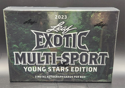 2023 Leaf Exotic Multi-Sport Hobby Box